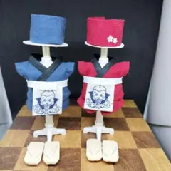 ミニチュアドール服　ハンドメイド　お店の人　(お父さん服、お母さん服)