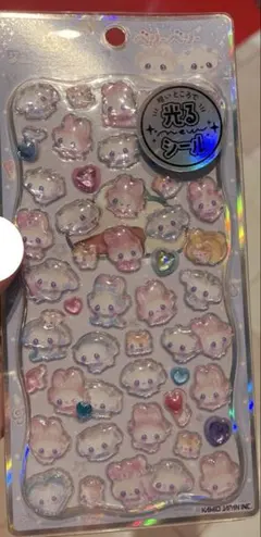 【正規品】まじかるベリーベリー 光る ジュエル プチドロップシール ストーンつき