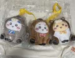 ちいかわ福袋　ぬいぐるみ3点・トートバック・アクリルスタンド・缶バッチ
