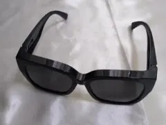 新品 サングラス ウェリントンタイプ ブラックのサムネイル