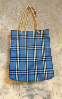 限定 バーバリー BURBERRY メガノバチェック柄 ビッグトートバッグ 