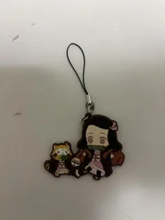 鬼滅の刃 竈門禰豆子 キーホルダー シール カード