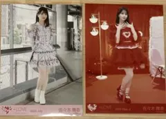 イコラブ ＝LOVE 生写真 佐々木舞香 仲直りシュークリーム チュウ