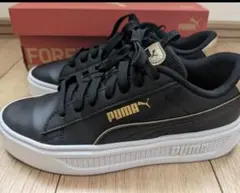 Puma スニーカー ブラック ゴールド