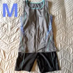 【美品】TIGORA 水着 M セパレート タンクトップ フィットネスのサムネイル