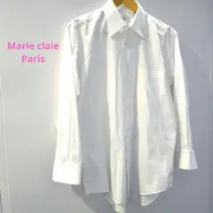◇美品◇ marie claie PARIS ワイシャツ L ホワイトのサムネイル