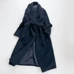 L相当 着丈128cm◎ラルフローレン アンゴラ ロングコート ブラウン 11号 L相当 着丈128cm◎ラルフローレン アンゴラ ロングコート ブラウン 11