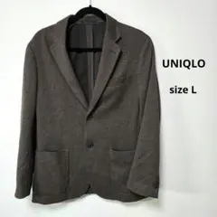 UNIQLO ユニクロ コンフォート2Bジャケット ガンクラブチェック L
