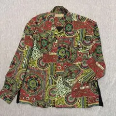 【美品】NISUS HOTEL ナイサスホテル アフリカンバティック ジャケット 美品】NISUS HOTEL ナイサスホテル シャツジャケット - メルカリ