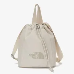 ノースフェイス 巾着バッグ バケットバック ショルダーバッグ アイボリー