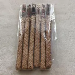 木製装飾箸 6本セット