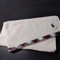 ラルフローレン　Ralph Lauren フェイスタオル オフホワイト