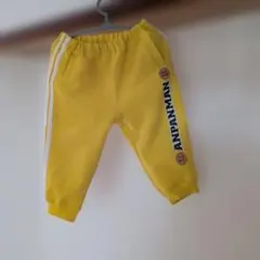 アンパンマン ズボン 80cm 黄色
