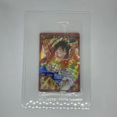 【未開封非売品】ミラバト　ワンピースカード　ルフィ　POP46 超レア仕様 新品未開封非売品】ミラバト ワンピースカード ルフィ POP46 超レア