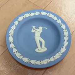 Wedgwood ゴルフプレート ジャスパー ペールブルー 陶器のサムネイル