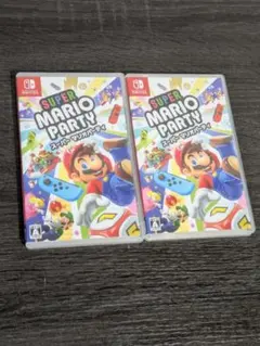 2本セット マリオパーティ ニンテンドースイッチ ソフト 動作確認済み