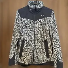 【Oakley】ヒョウ柄 ゴルフ フリースジャケット
