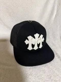CHROME HEARTS CH 刺繍 キャップ ブラック - メルカリ