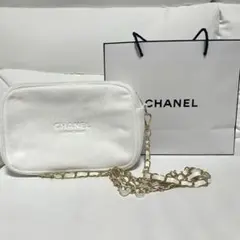 早い者勝ち♡CHANEL ノベルティ　ポーチ　チェーンバッグ