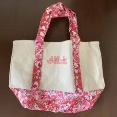 JILL STUART 花柄切替トートバッグ