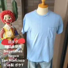 旧タグNepenthes Nepco SanFrancisco USA製 ポケTのサムネイル