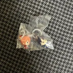 銀魂めじるしアクセサリー　神楽、新八