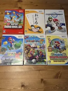 Wii マリオシリーズソフト 6本セット