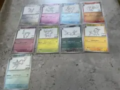 ポケカnagabaイーブイ 9種 ブイズ プロモ フルコンプセット 長場雄