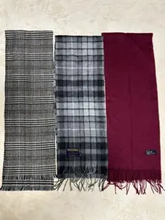 TWEEDMILL & Riccordo マフラー3点セット