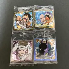 ワンピース ウエハース シール　4弾4枚セット