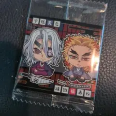 鬼滅14-06　鬼滅の刃　ウエハース　シール　宇髄天元　煉獄愼寿郎