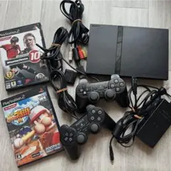 SONY PlayStation 2 SCPH-75000 本体 ソフト 箱付き