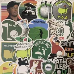 防水50枚ステッカーゴルフ /Masters Golf/Mini Golf