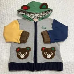 ミキハウス パーカー プッチーくん