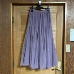 fifth チュールスカート　くすみピンク