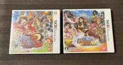 3DSワンピース アンリミテッドワールドR 、アンリミテッドクルーズ2本セット