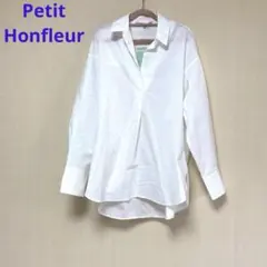 新品プチ オンフルール Petit Honfleur スキッパーシャツMサイズのサムネイル
