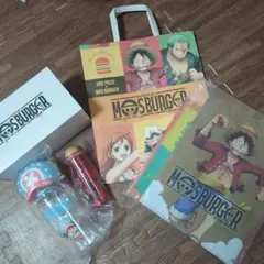 【新品未使用】 モスバーガー×ワンピース チョッパー 水筒 ルフィ トングその他