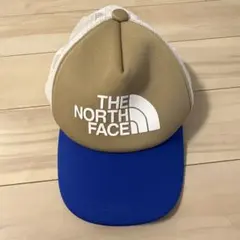 THE NORTH FACE トラッカーキャップ ベージュ/青
