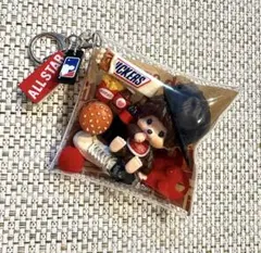 モンチッチ&コンバース&NEW ERA MLB CAPのガチャ詰めポーチ❤︎