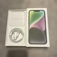 iPhone14 128G 空箱　Lightningケーブル