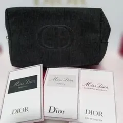 ChristianDiorノベリティポーチとミスディオール3種サンプル