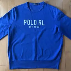 Polo RL EST 1967 トレーナー ブルー