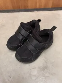 アシックス　ブラック スニーカー　15.5cm