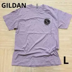 海外古着⭐️GILDAN Tシャツ ライトパープル Lサイズ