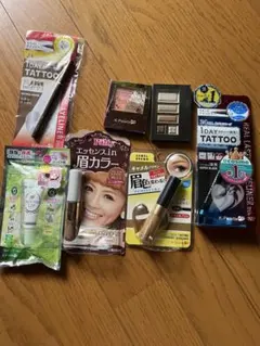 K-Palette 1DAY TATTOO アイライナー ブラック色々セットのサムネイル