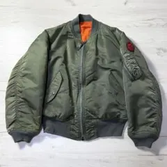 2026年最新】ALPHA INDUSTRIES カラー：カーキ系 メンズ MA-1