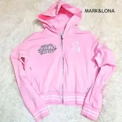 【美品】MARK&LONA パーカー ハローキティ コラボ ピンク M 完売品のサムネイル