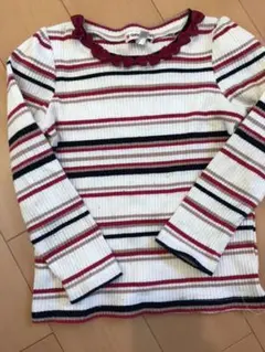 エニファム　ボーダー　タートル　100 エニファム　セーター　ボーダー　ニット