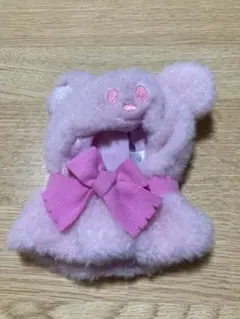 ディズニー シークレットポンチョ ピンク